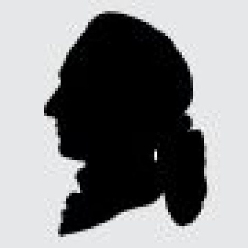 Logo: Goethe-Grundschule (Umriss von Goethe)